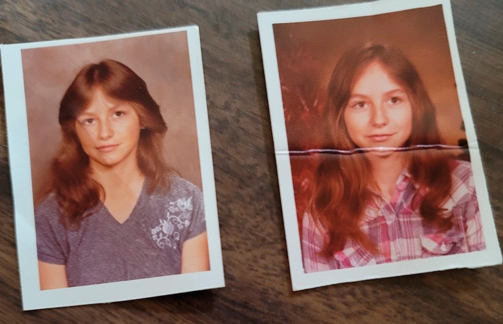 Photos of Barbara Cotton, around the time she went missing in April 1981.