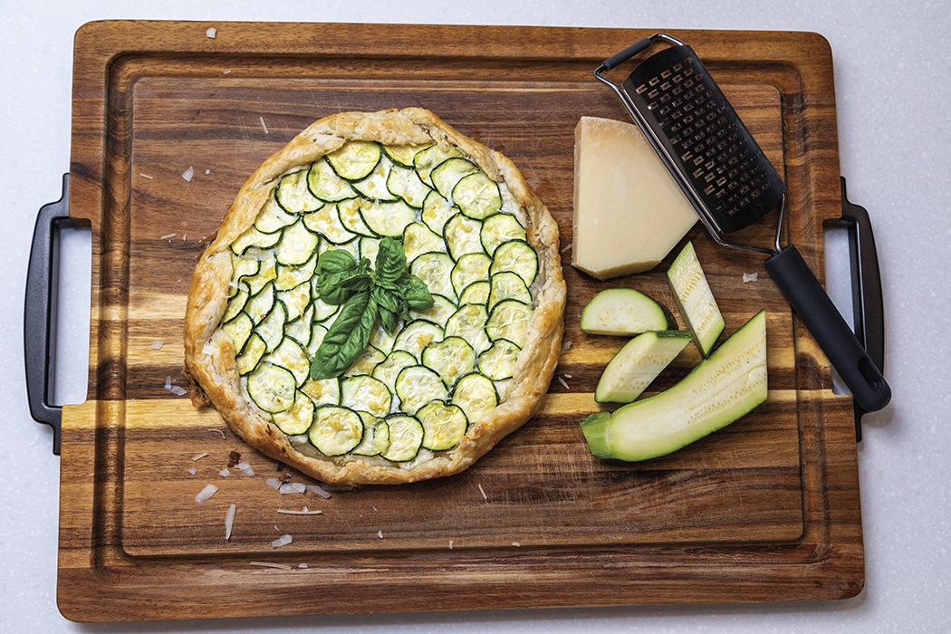 Zucchini Ricotta Galette