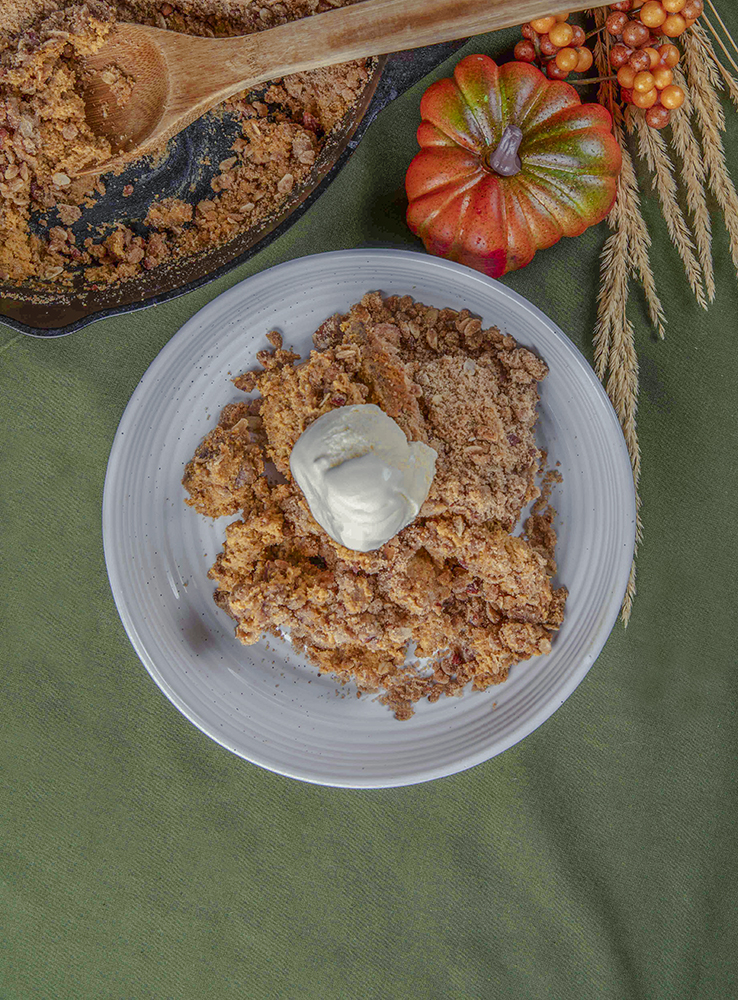 Brown Butter Pumpkin Crisp