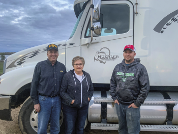 Muehler Turkey Farms, owned by Dave, Wanda and Matt Muehler, annually ship roughly 80,000 heavy tom turkeys for processing to meet year-round demand.