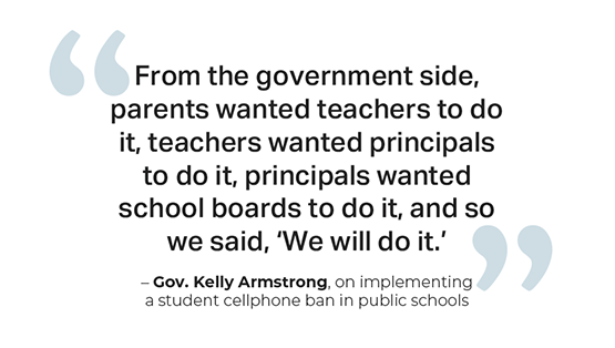 quote from the governor