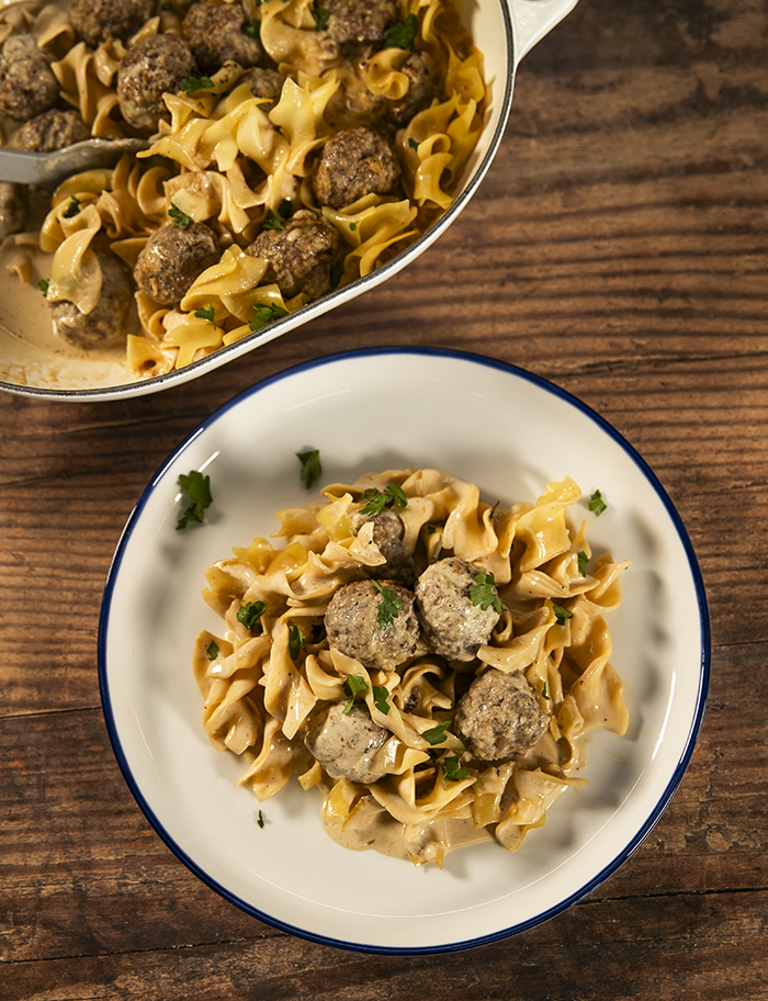 Swedish Meatball Bake