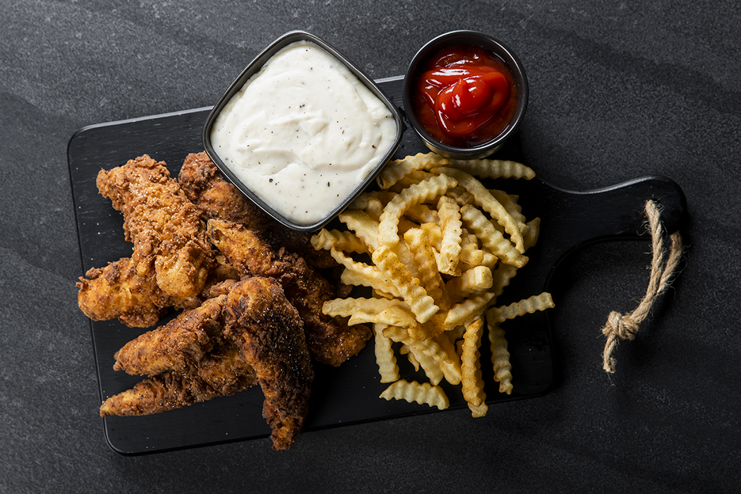Fried Chicken Tenders and Gravy