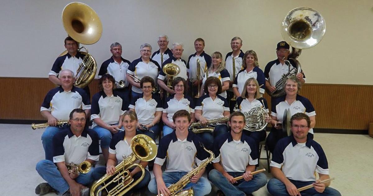 A recent photo of the Kulm City Band, now celebrating 125 years. Courtesy photos
