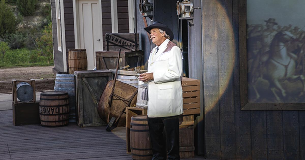 Bill Sorensen co-hosts the Medora Musical for a final time in 2019.