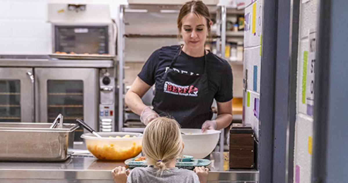 Assistant Cook Miranda Reider