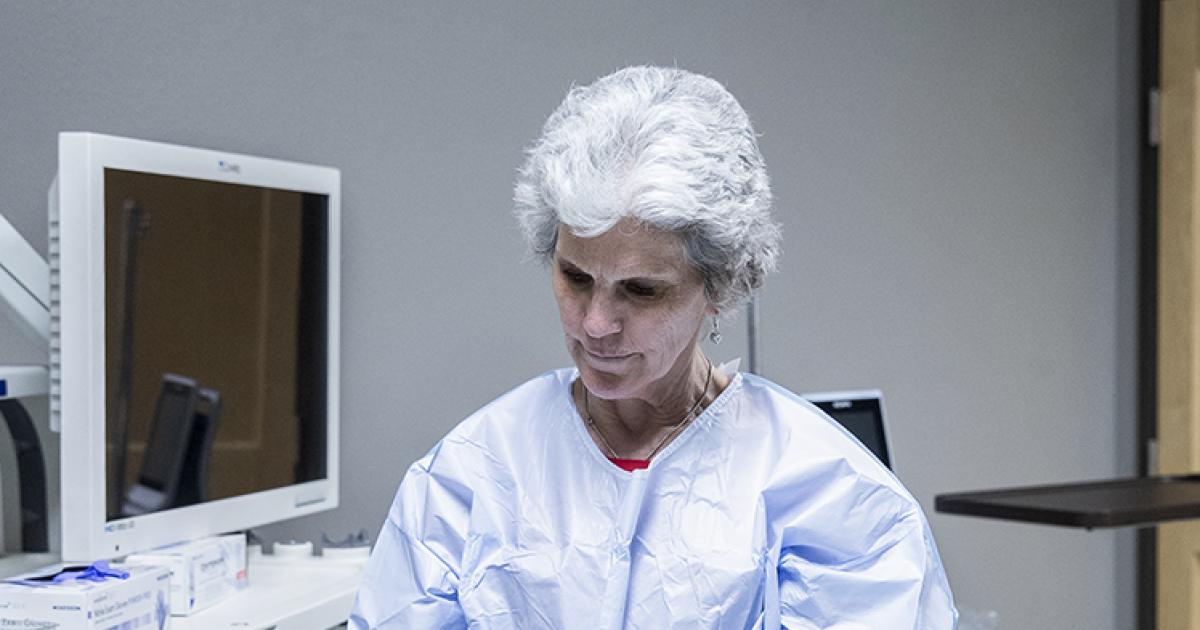 endoscopy nurse Beverly Greenwald