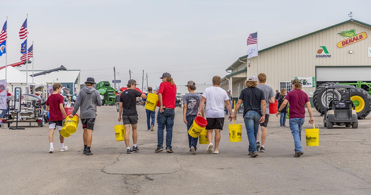 Big Iron Farm show