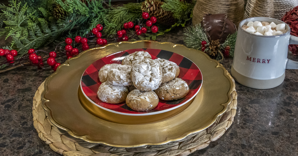  Pfefferneuse: These cookies were family favorites, made for the Christmas holidays.