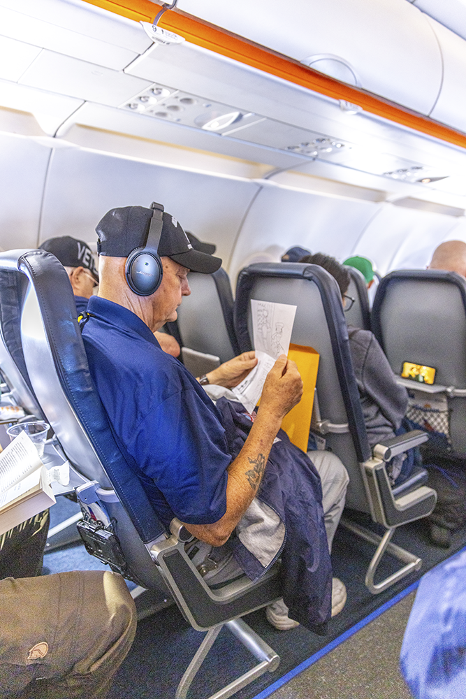 Veterans honor flight trip no. 8