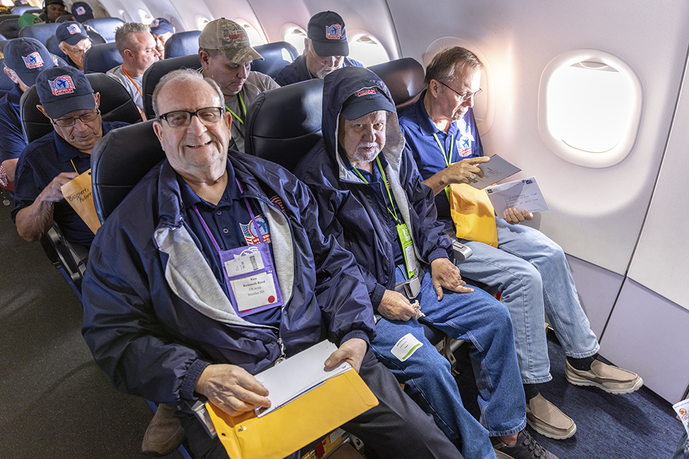 Veterans honor flight trip no. 8