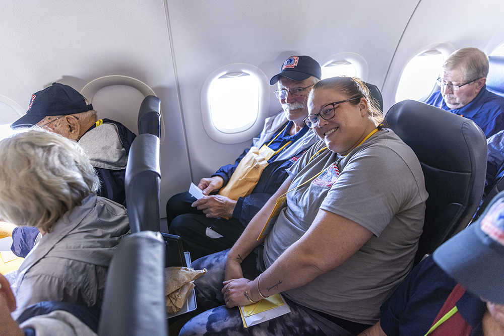 Veterans honor flight trip no. 8