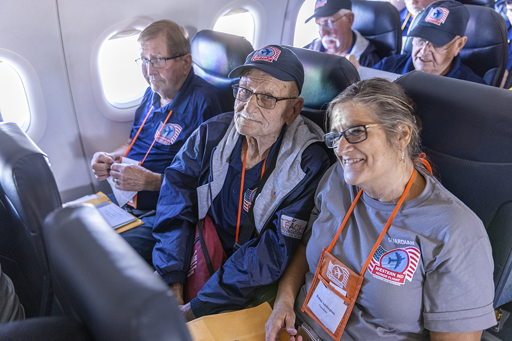 Veterans honor flight trip no. 8