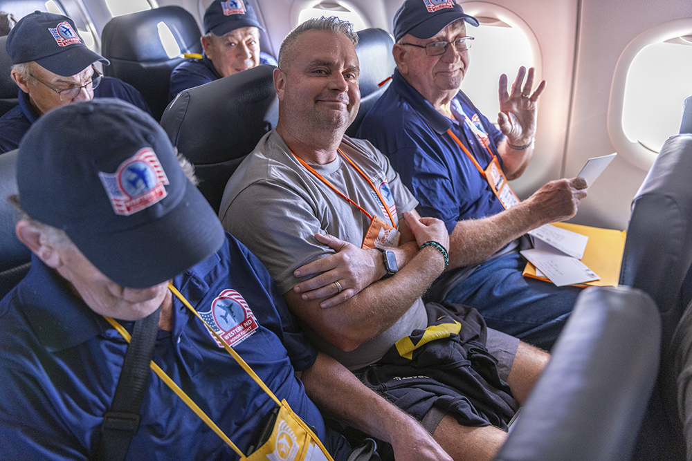 Veterans honor flight trip no. 8