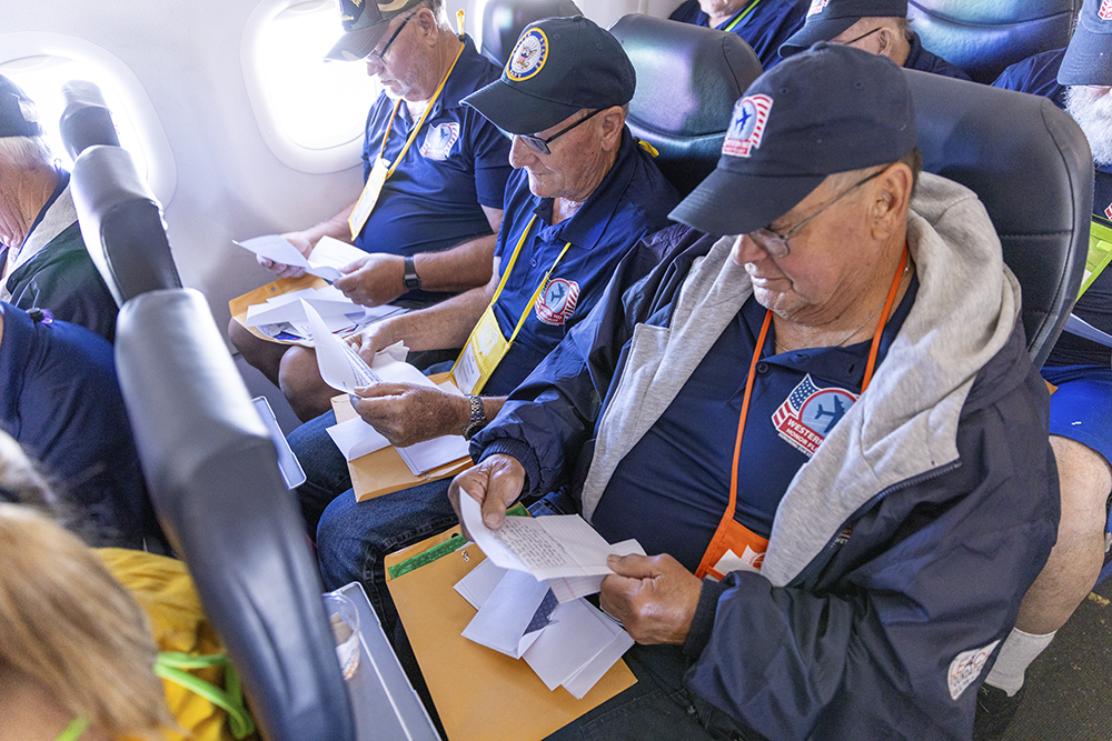 Veterans honor flight trip no. 8
