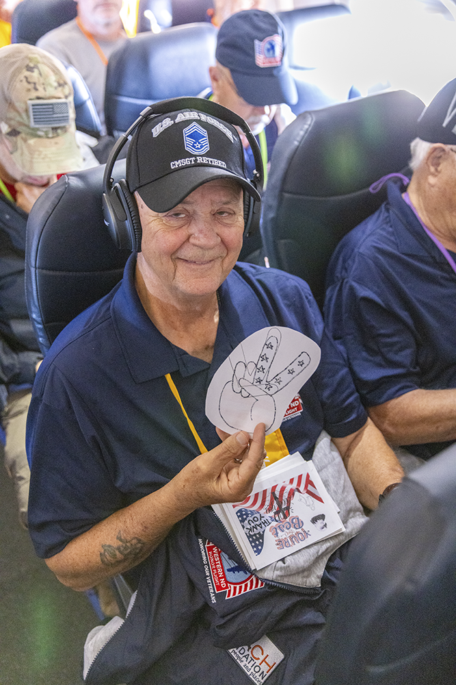 Veterans honor flight trip no. 8