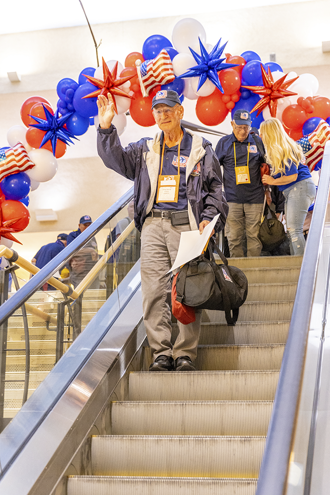 Veterans honor flight trip no. 8