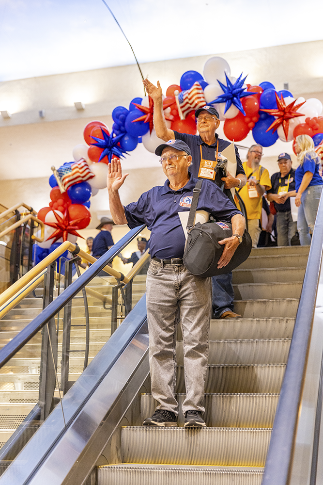 Veterans honor flight trip no. 8