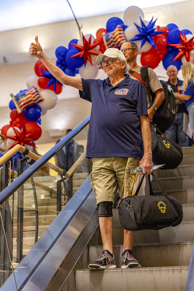 Veterans honor flight trip no. 8