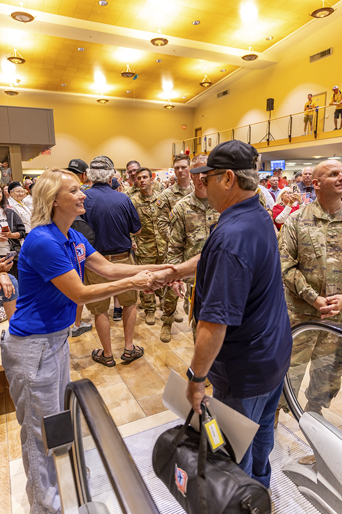 Veterans honor flight trip no. 8