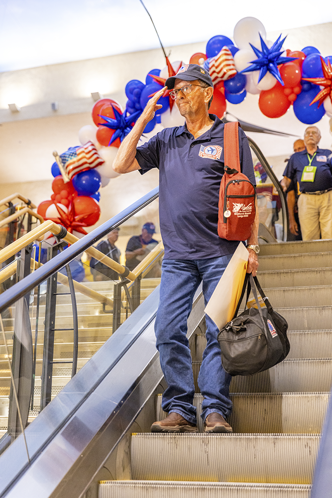 Veterans honor flight trip no. 8