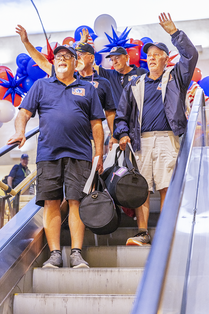 Veterans honor flight trip no. 8
