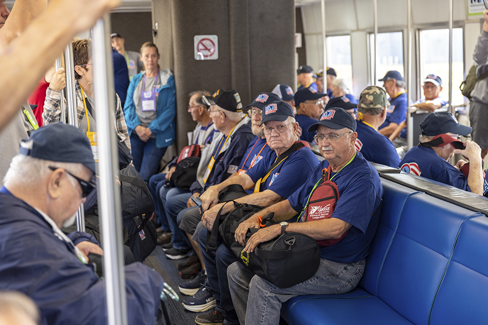 Veterans honor flight trip no. 8