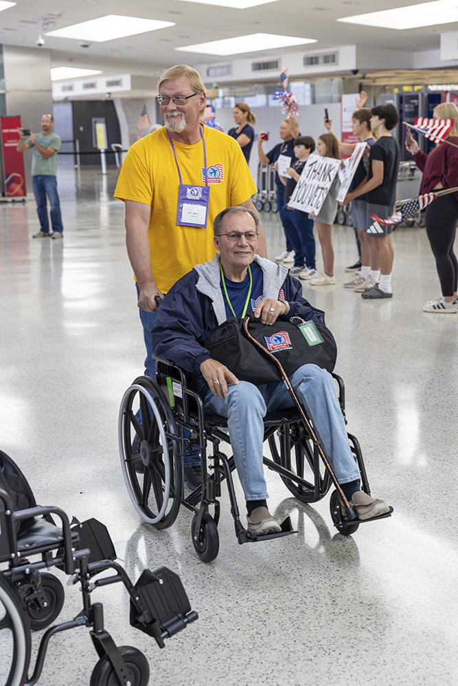 Veterans honor flight trip no. 8