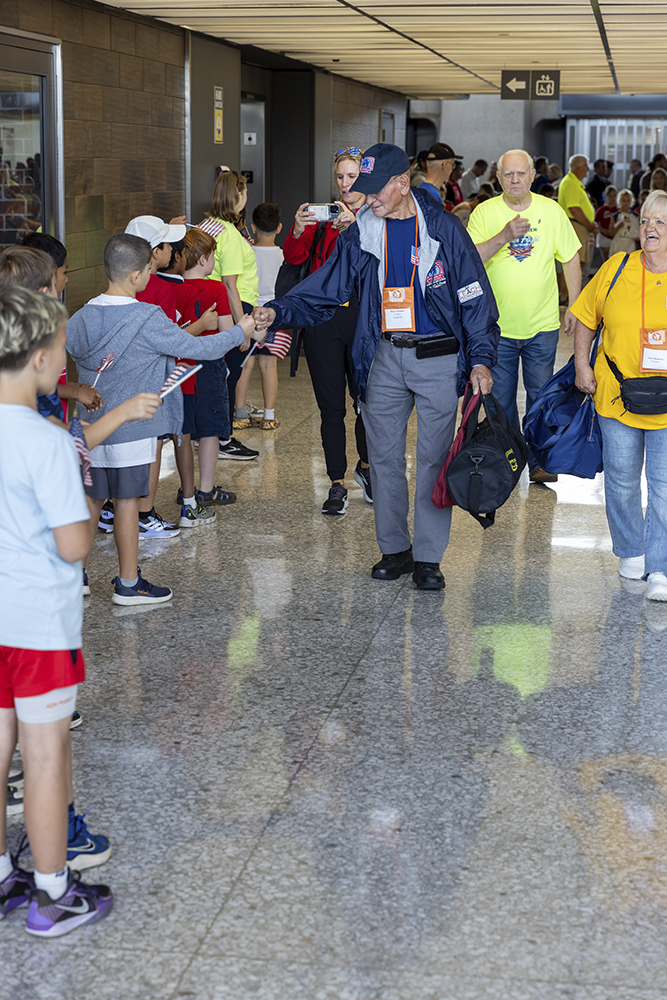Veterans honor flight trip no. 8