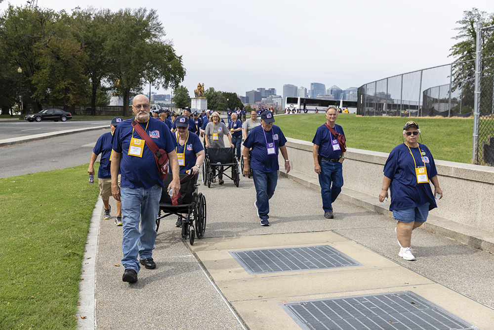 Veterans honor flight trip no. 8