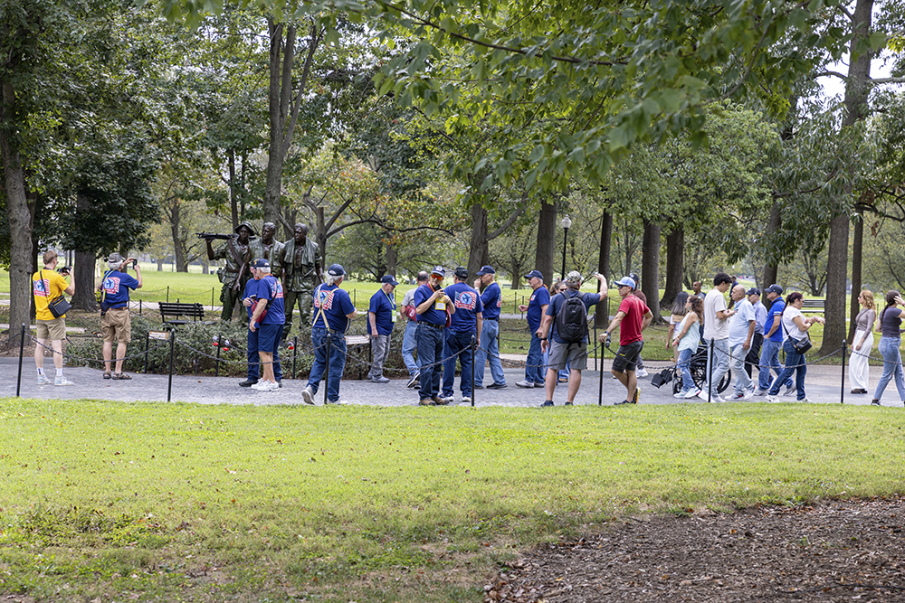 Veterans honor flight trip no. 8