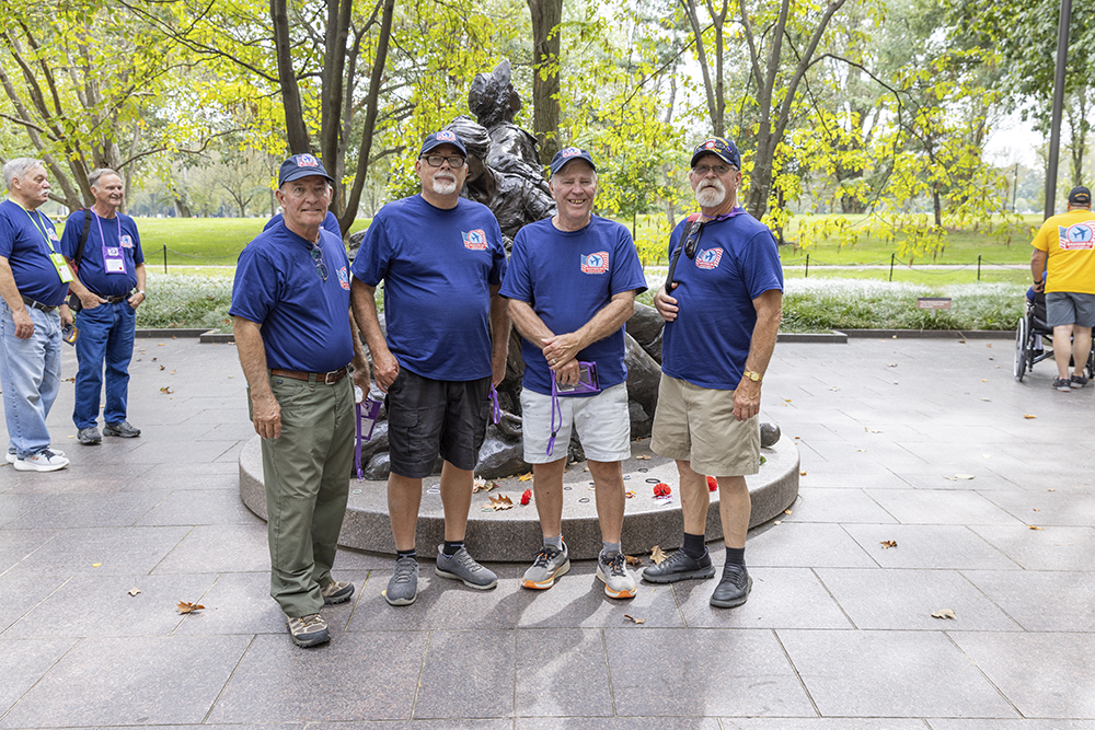 Veterans honor flight trip no. 8