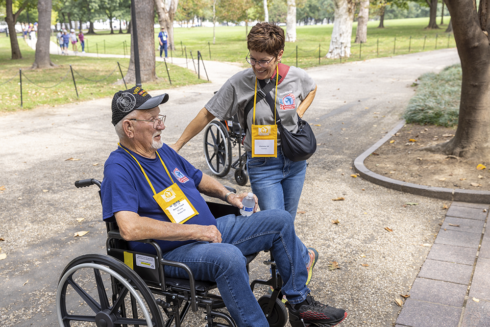 Veterans honor flight trip no. 8