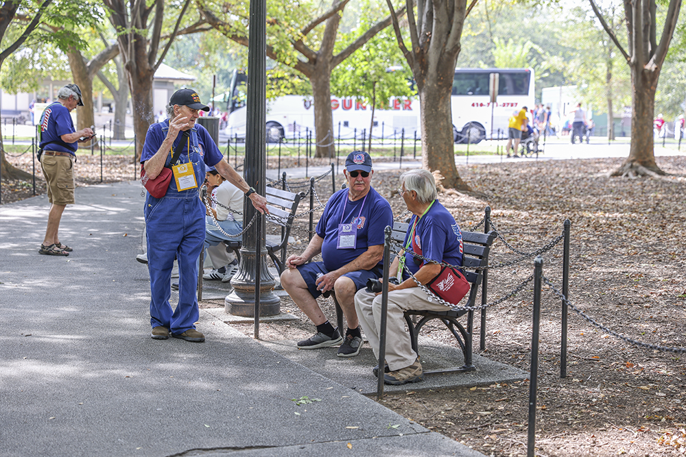 Veterans honor flight trip no. 8