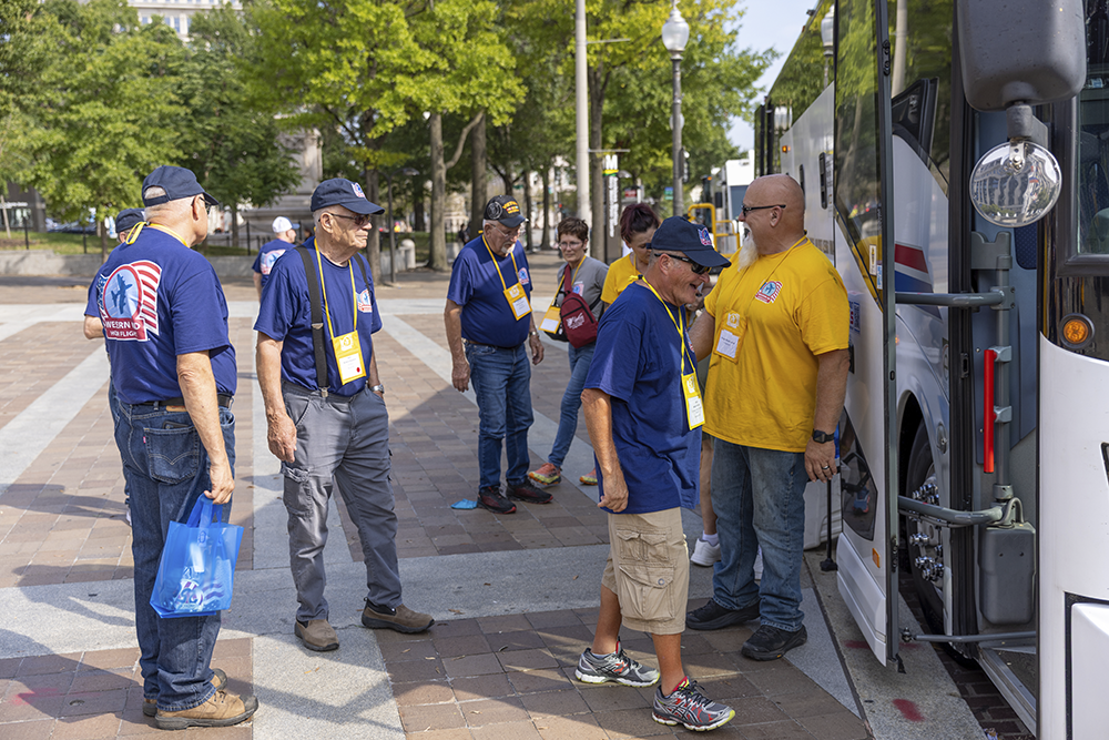 Veterans honor flight trip no. 8