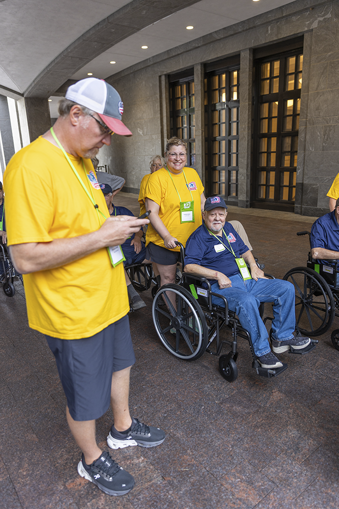 Veterans honor flight trip no. 8