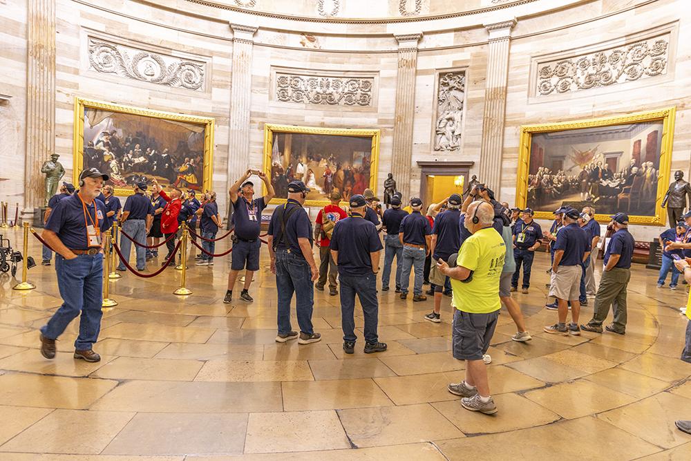 Veterans honor flight trip no. 8