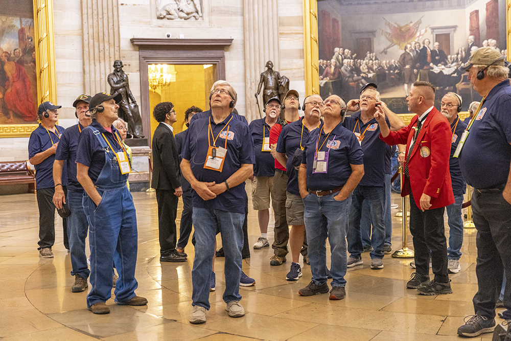 Veterans honor flight trip no. 8