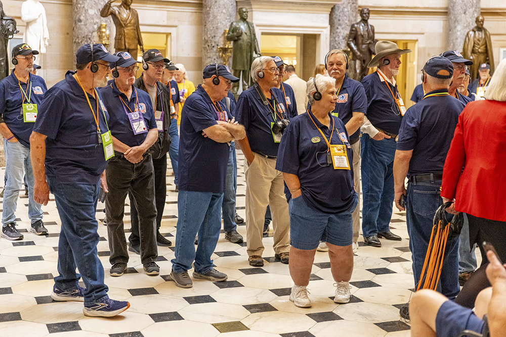 Veterans honor flight trip no. 8
