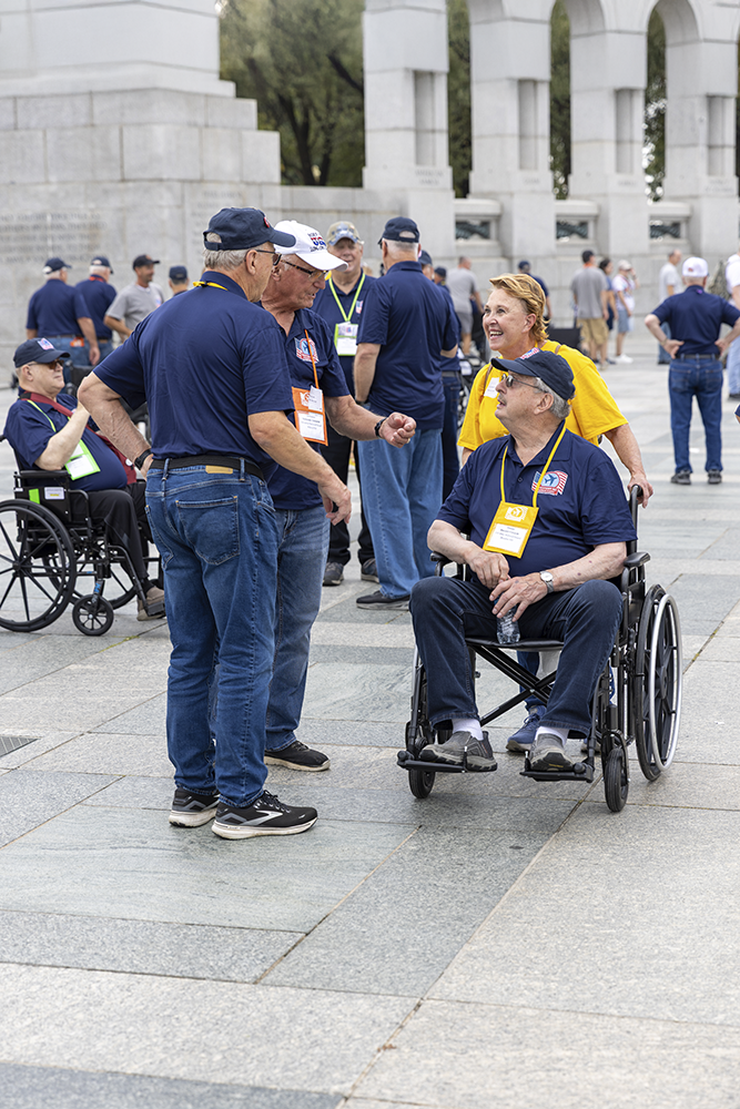 Veterans honor flight trip no. 8