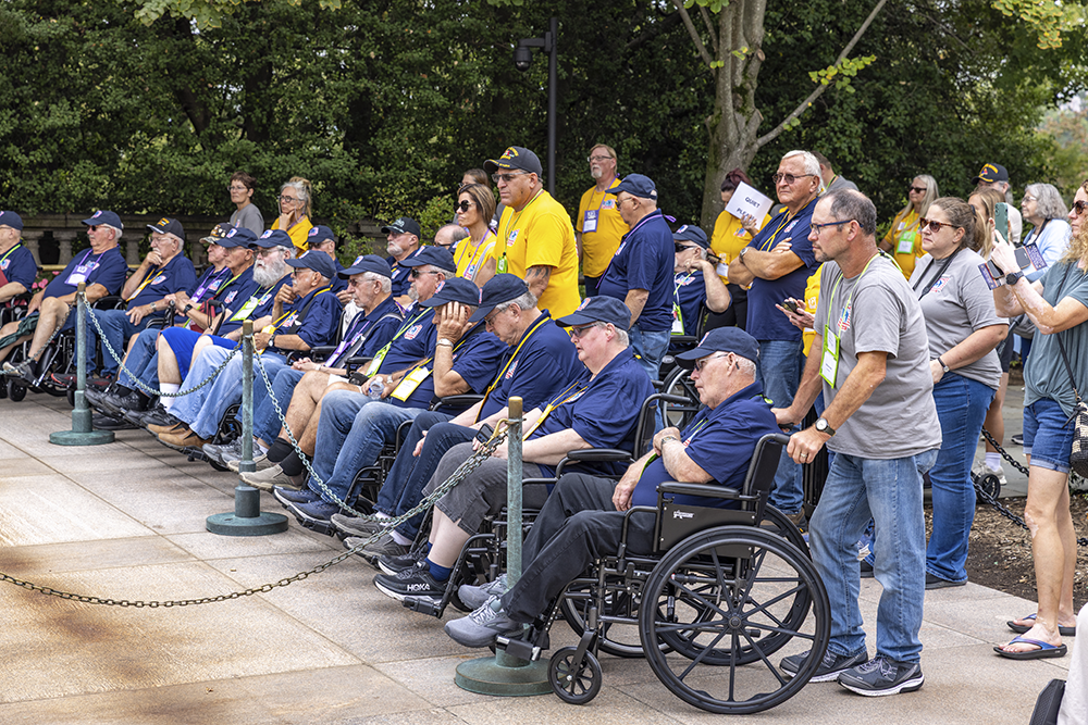 Veterans honor flight trip no. 8