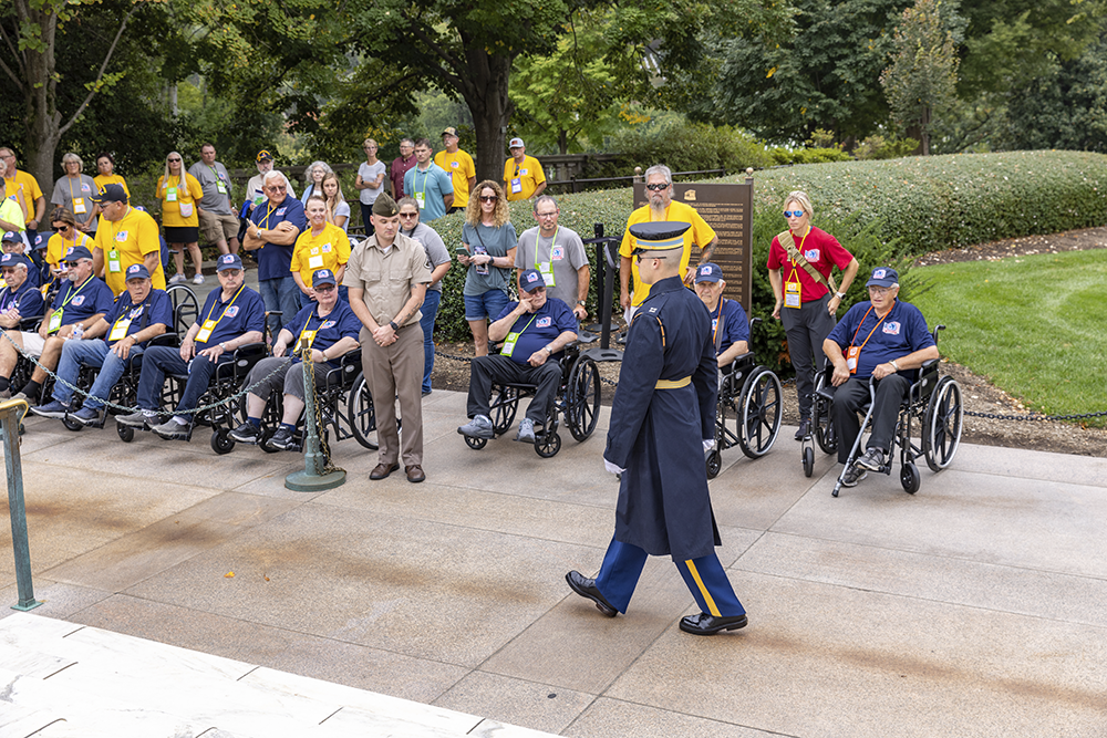 Veterans honor flight trip no. 8