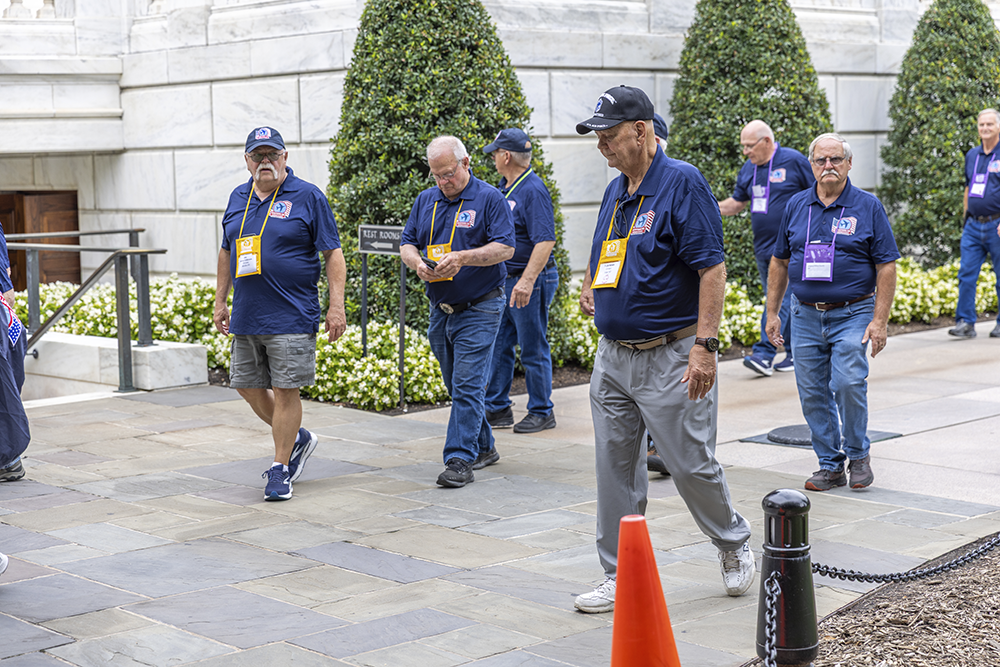 Veterans honor flight trip no. 8