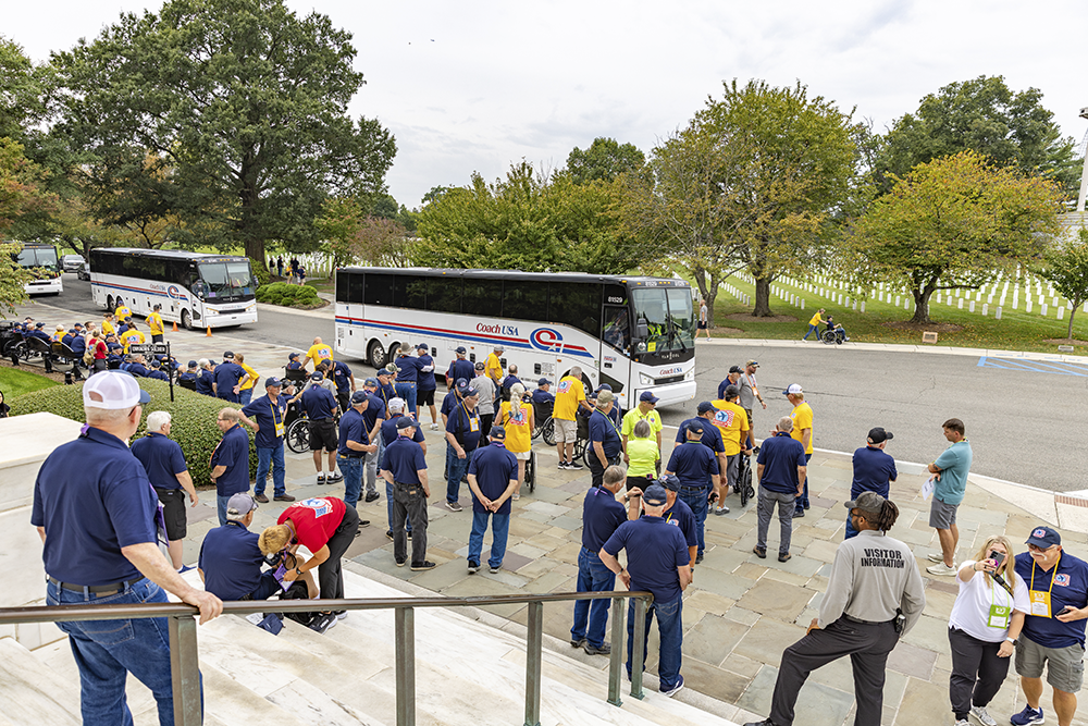 Veterans honor flight trip no. 8