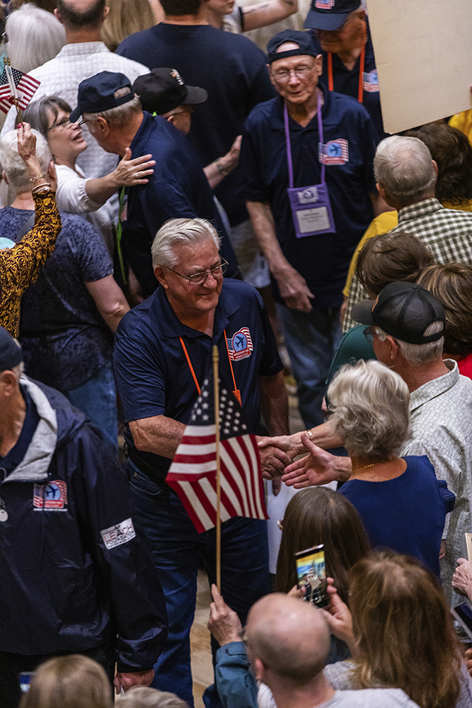 Veterans honor flight trip no. 7