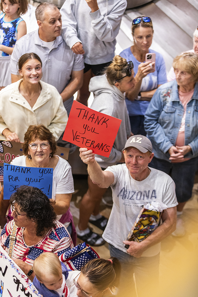 Veterans honor flight trip no. 87