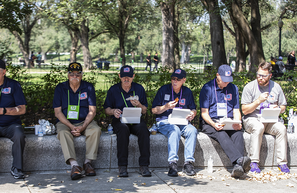Veterans honor flight trip no. 7