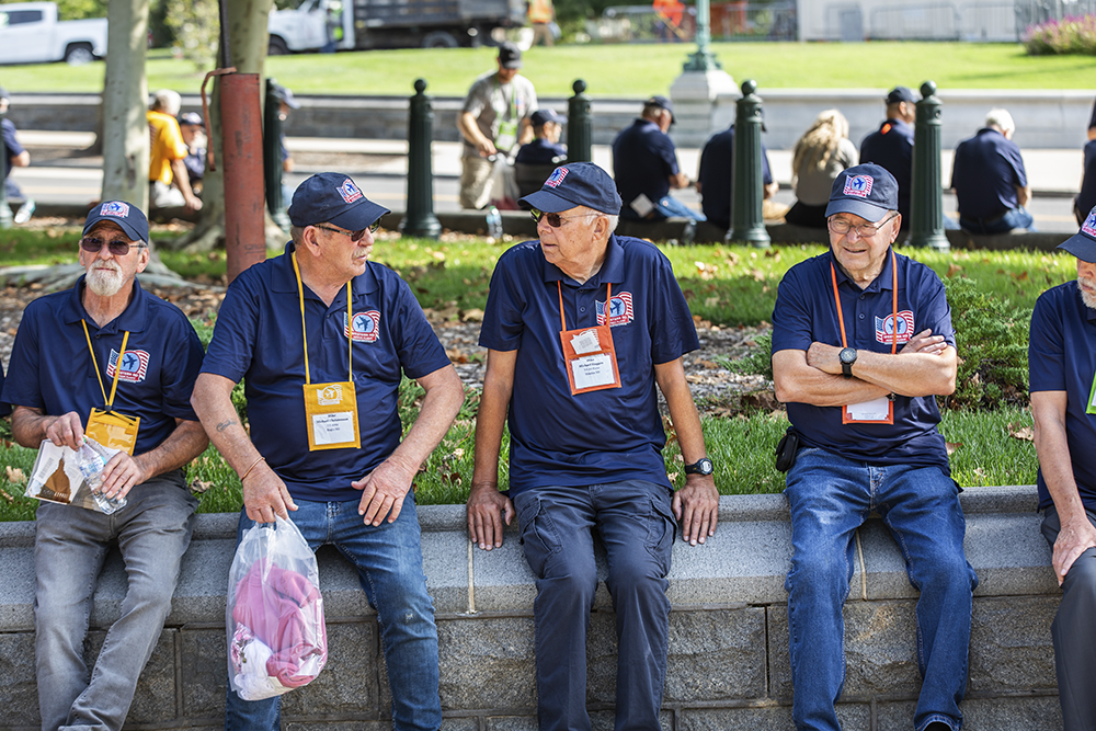 Veterans honor flight trip no. 7
