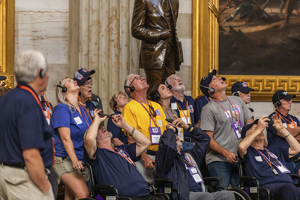 Veterans honor flight trip no. 7