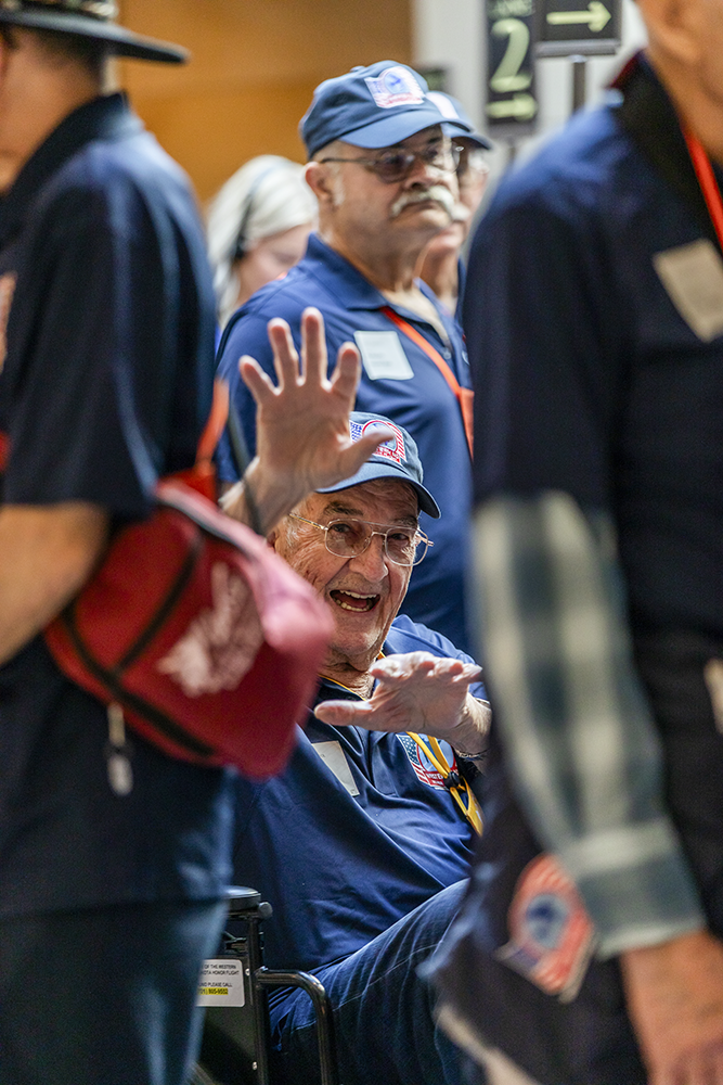 Veterans honor flight trip no. 7